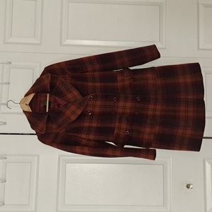 The Limited plaid coat